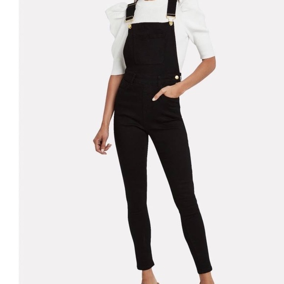 WeWoreWhat Denim - High Waist Overalls